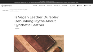 Y Studio Style - Vegan Leather Alternatives