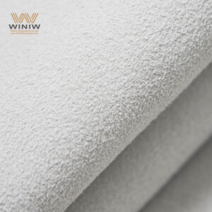 Comfort And Durable Suede Synthetic Leather For Shoe Lining