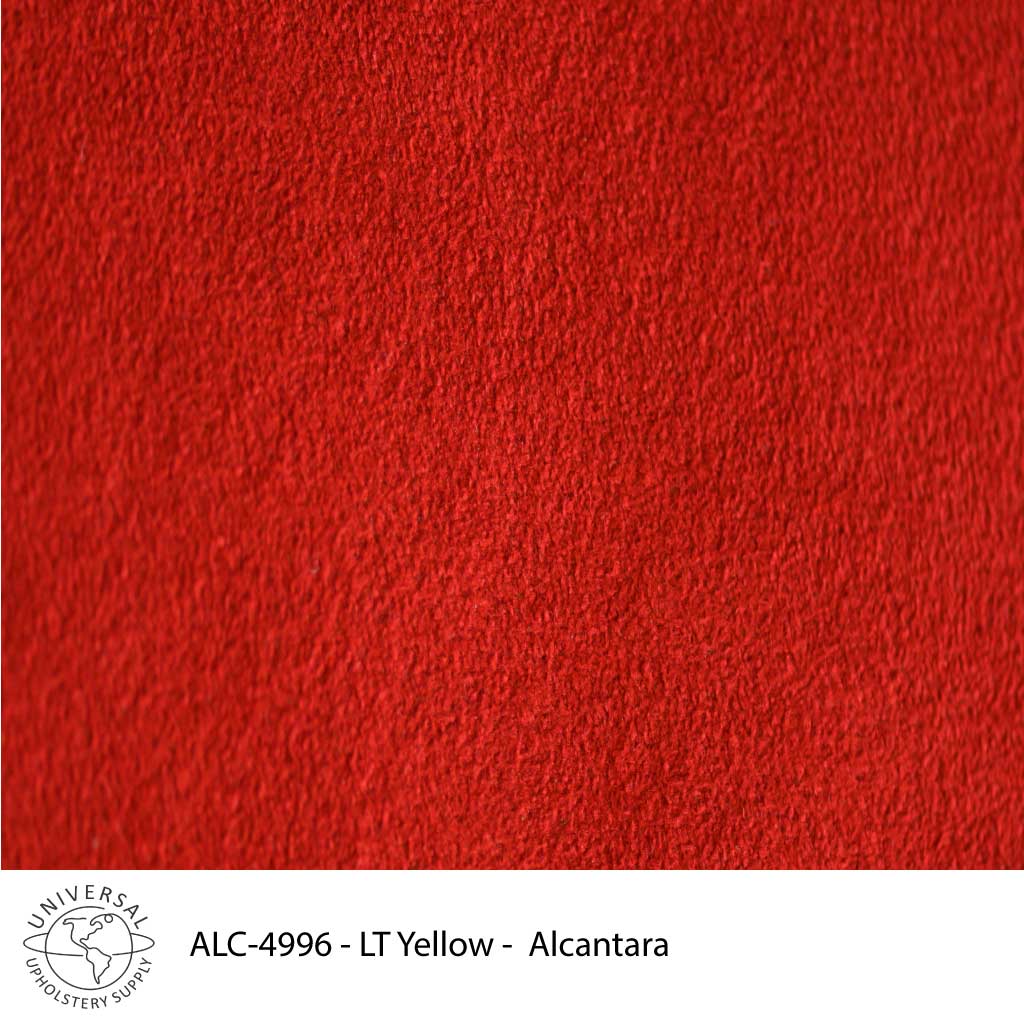 red alcantara material