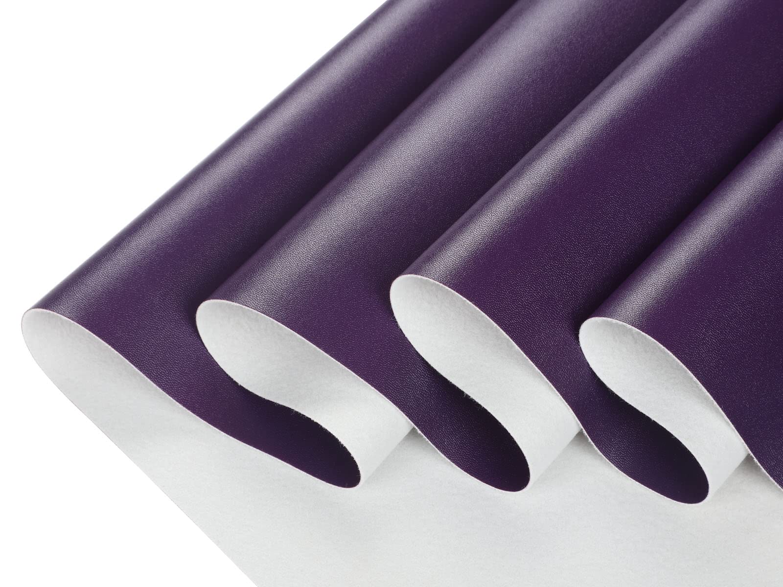 purple faux leather fabric