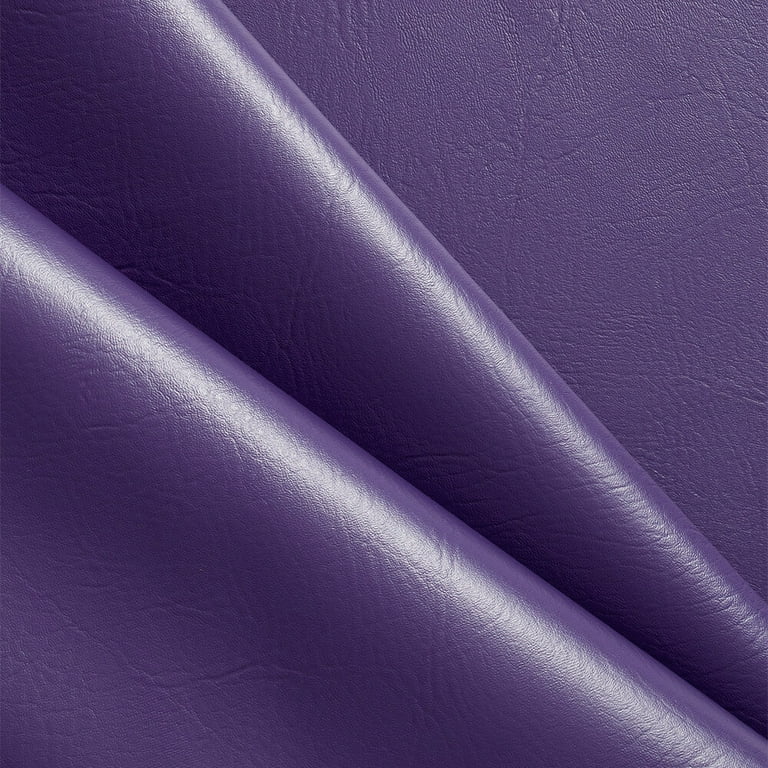 purple faux leather fabric