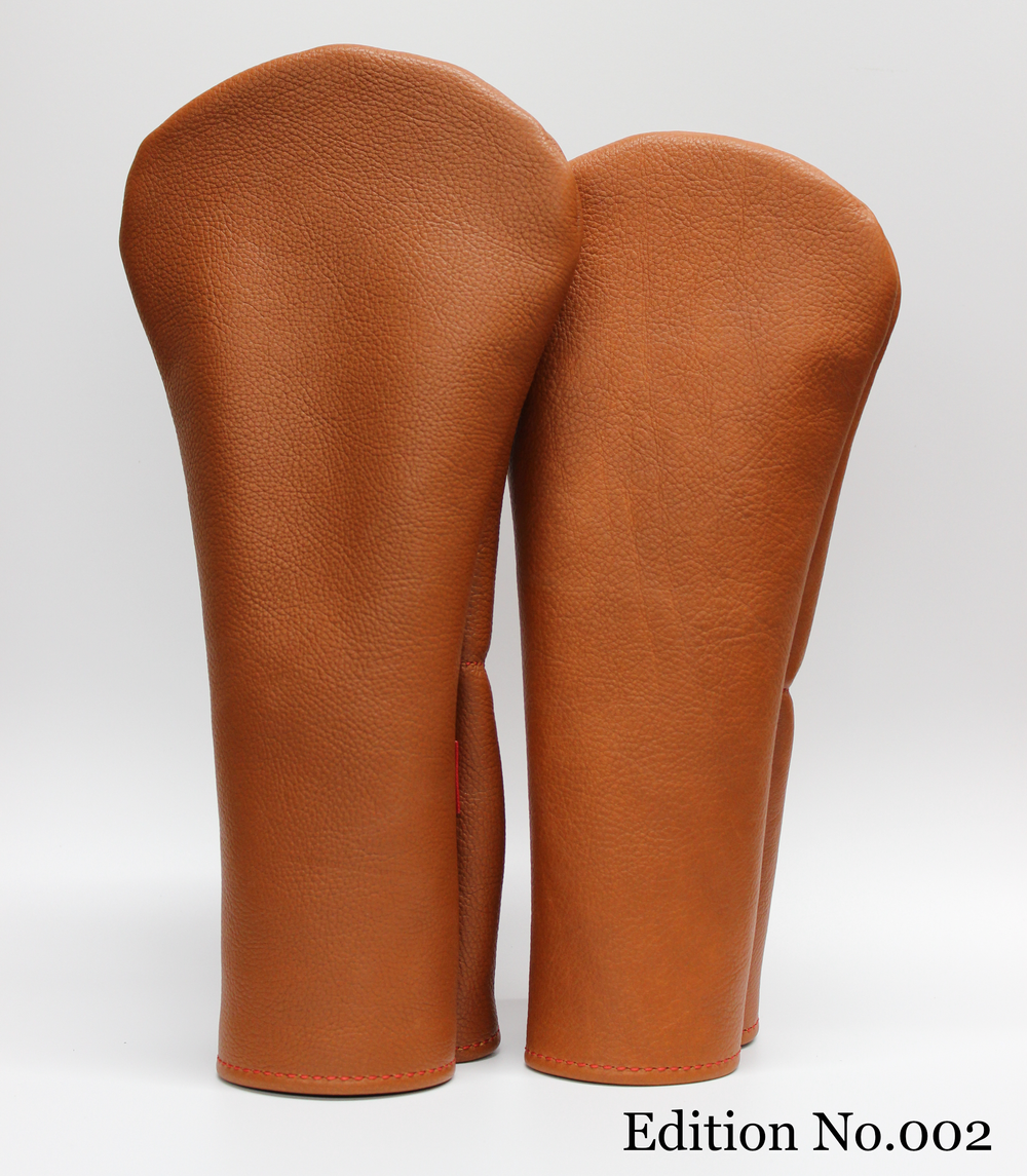 custom leather golf headcovers Material