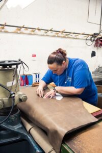 frye leather company Material