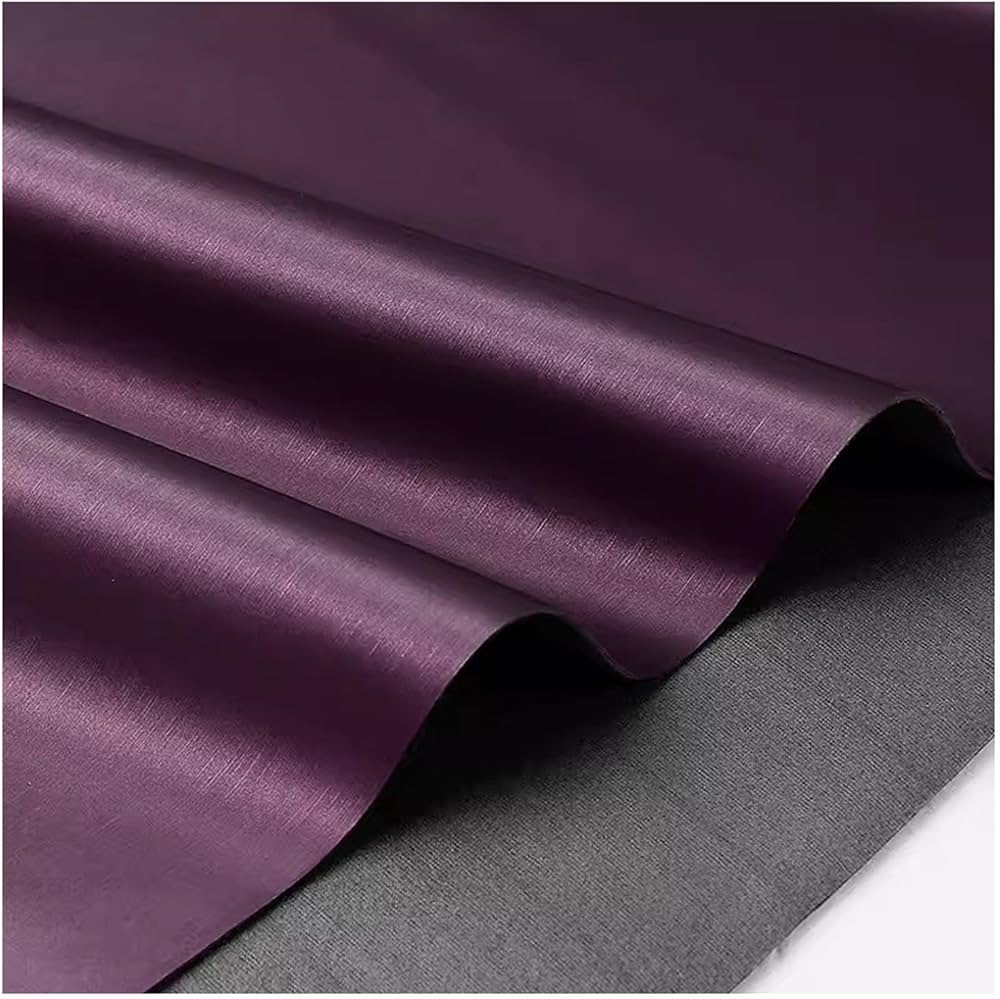 purple leather fabric