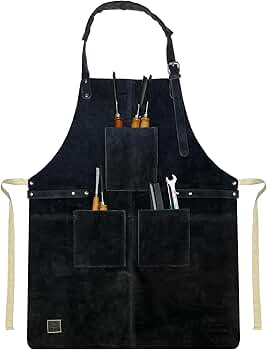 custom leather apron