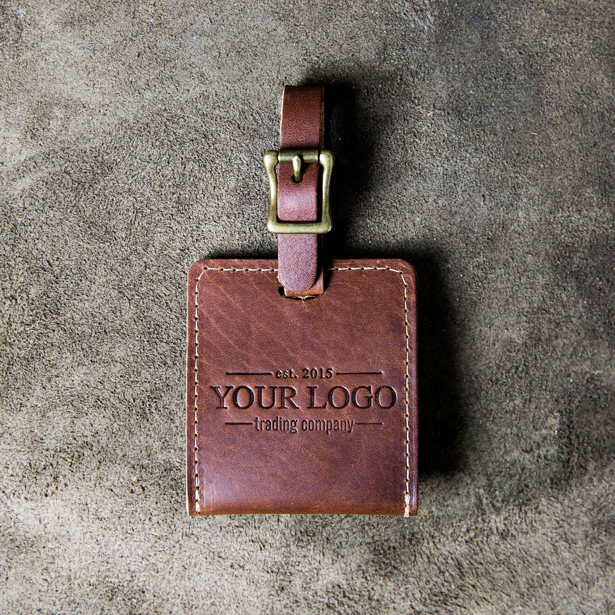 customized leather luggage tags