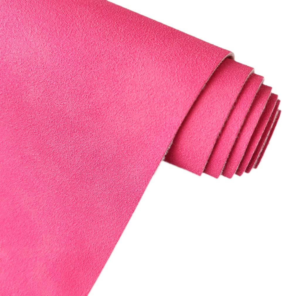 pink suede material Material