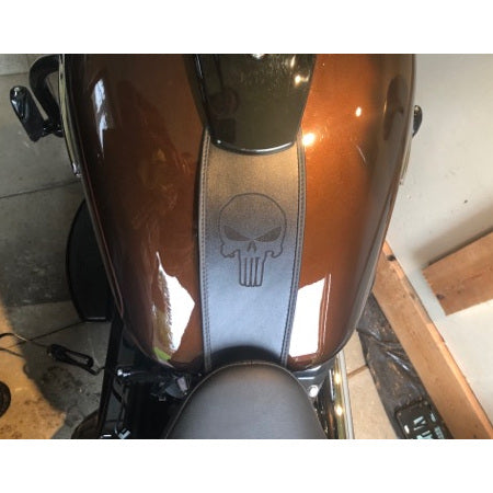 custom leather harley tank bibs