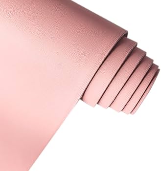 pink faux leather fabric