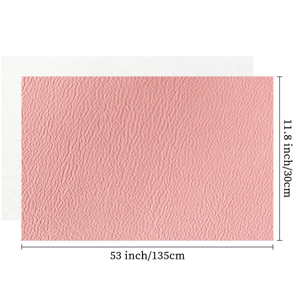 pink faux leather fabric
