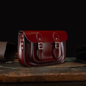 the leather satchel company Material