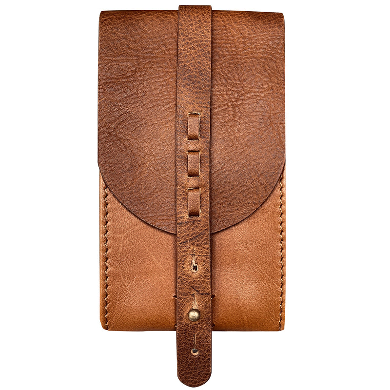 custom leather phone holster Material