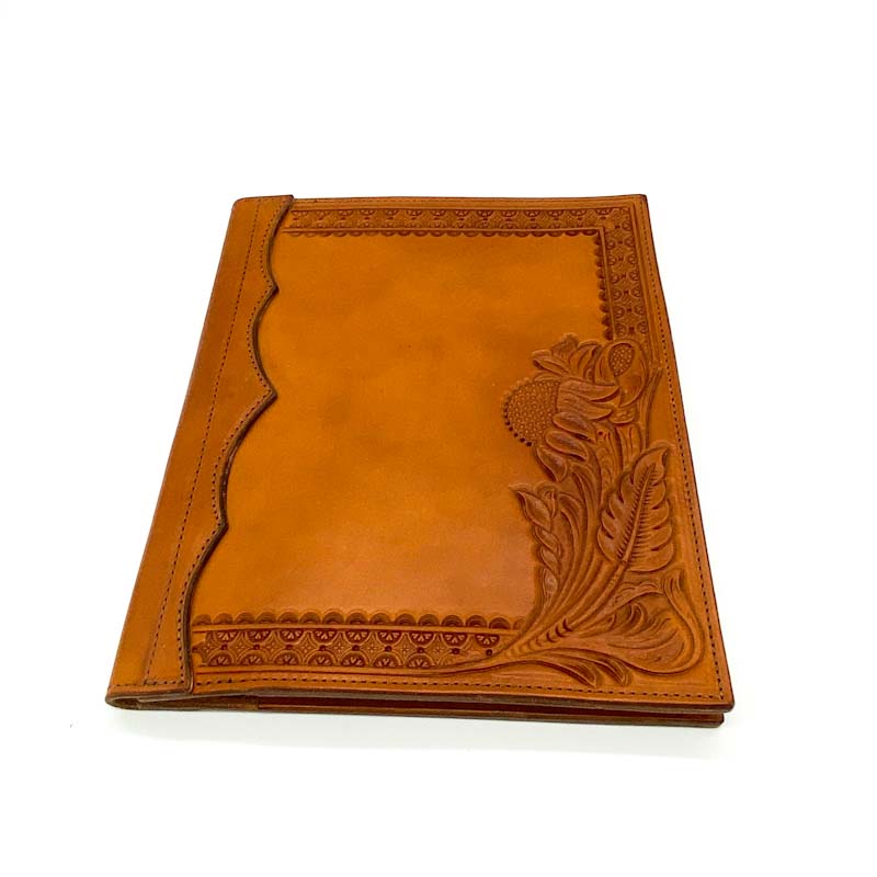 custom leather padfolio
