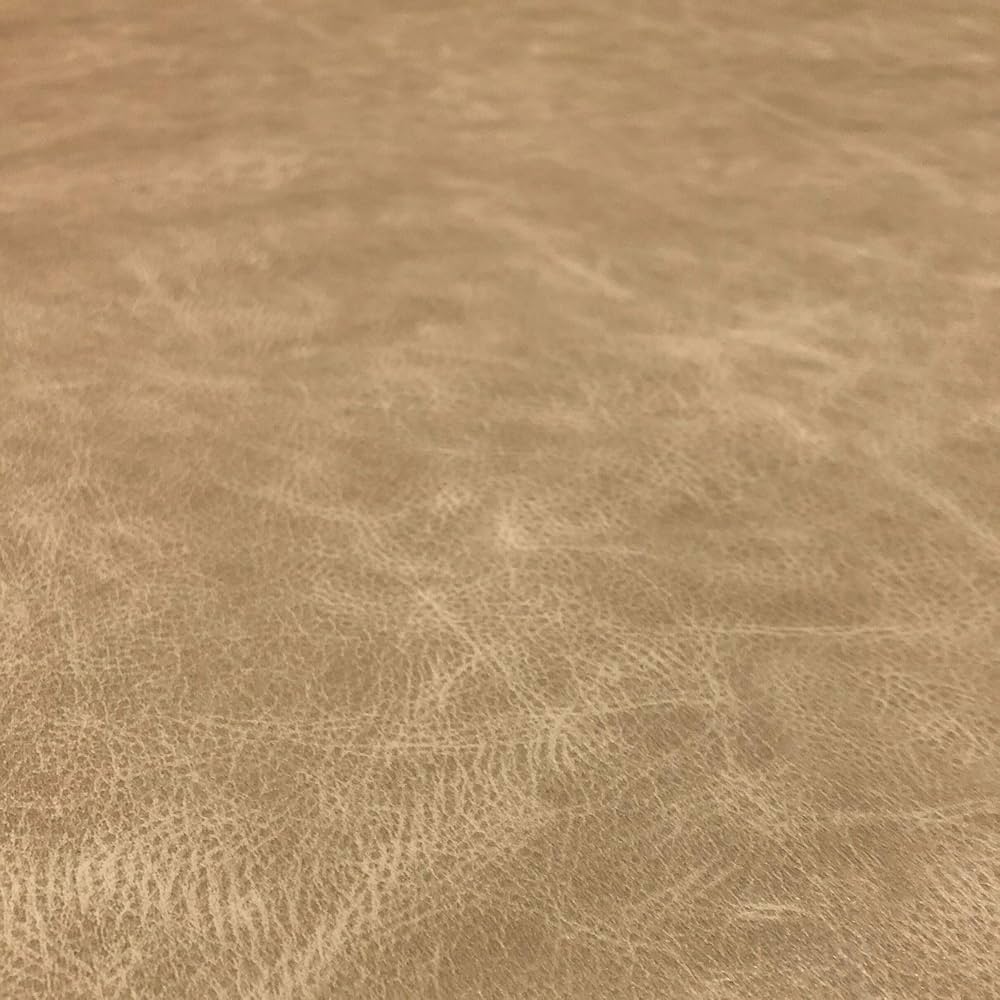 distressed faux leather