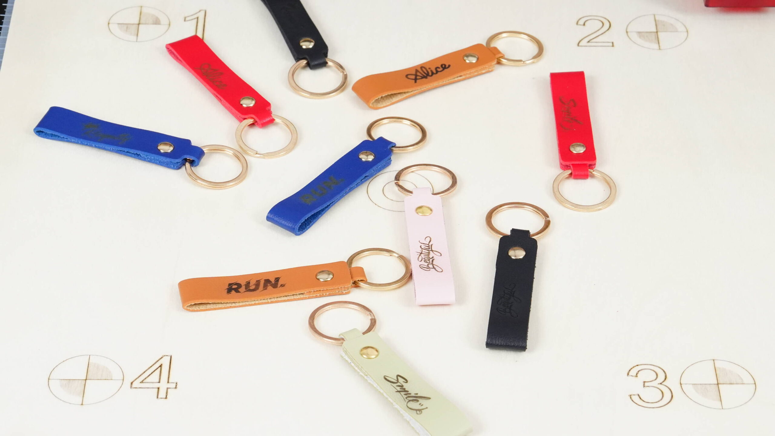 custom leather engraving