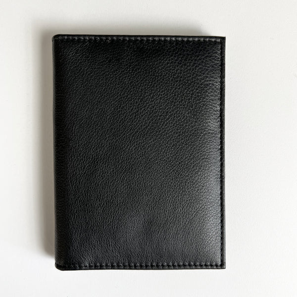 custom leather passport holder