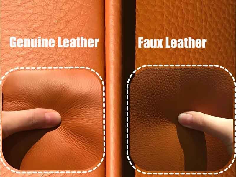 faux leather vs real leather