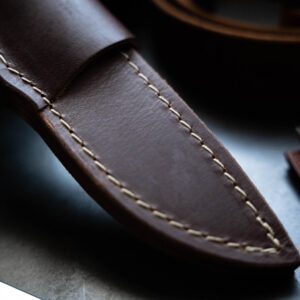 custom leather sheath Material