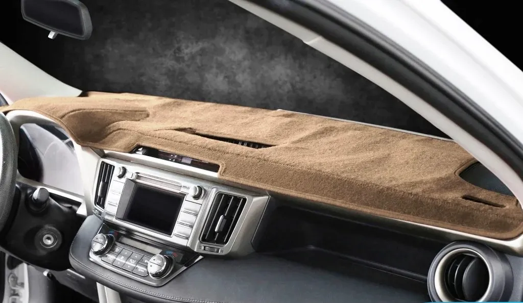 custom leather dash covers