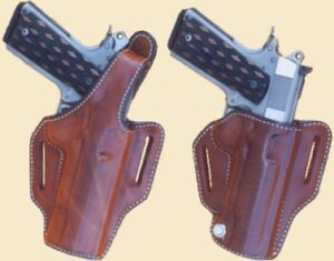 andrews custom leather holsters Material
