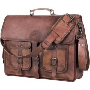 custom leather satchel Material