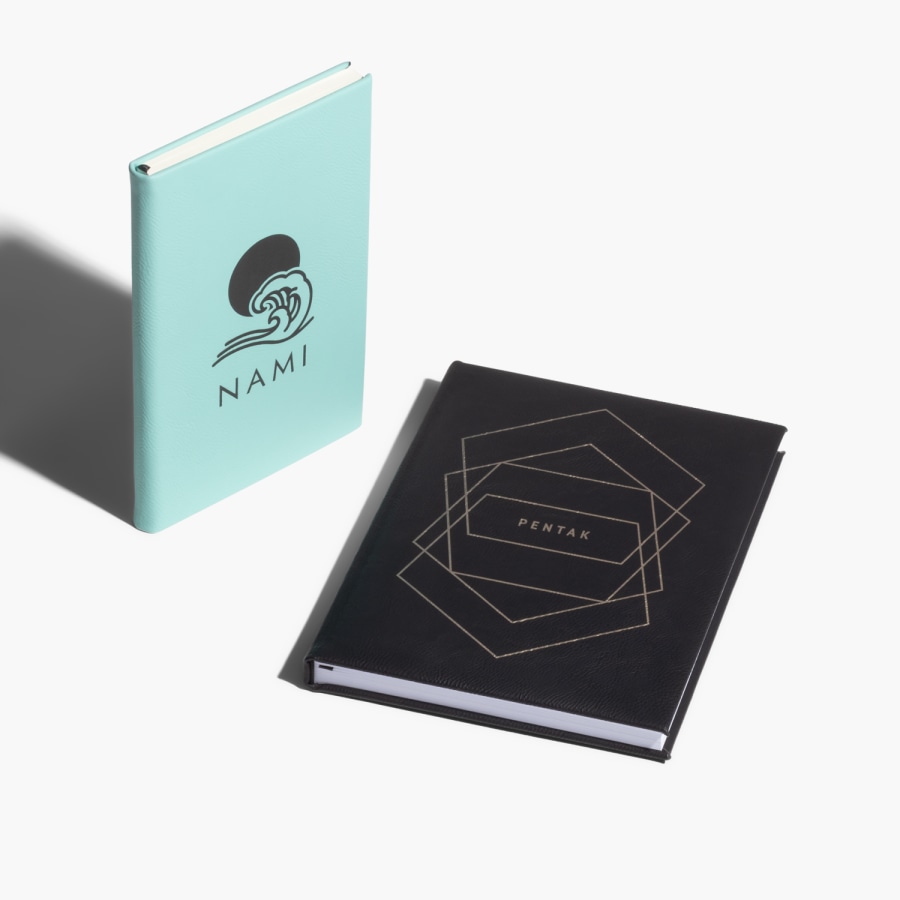 custom leather notebooks with logo