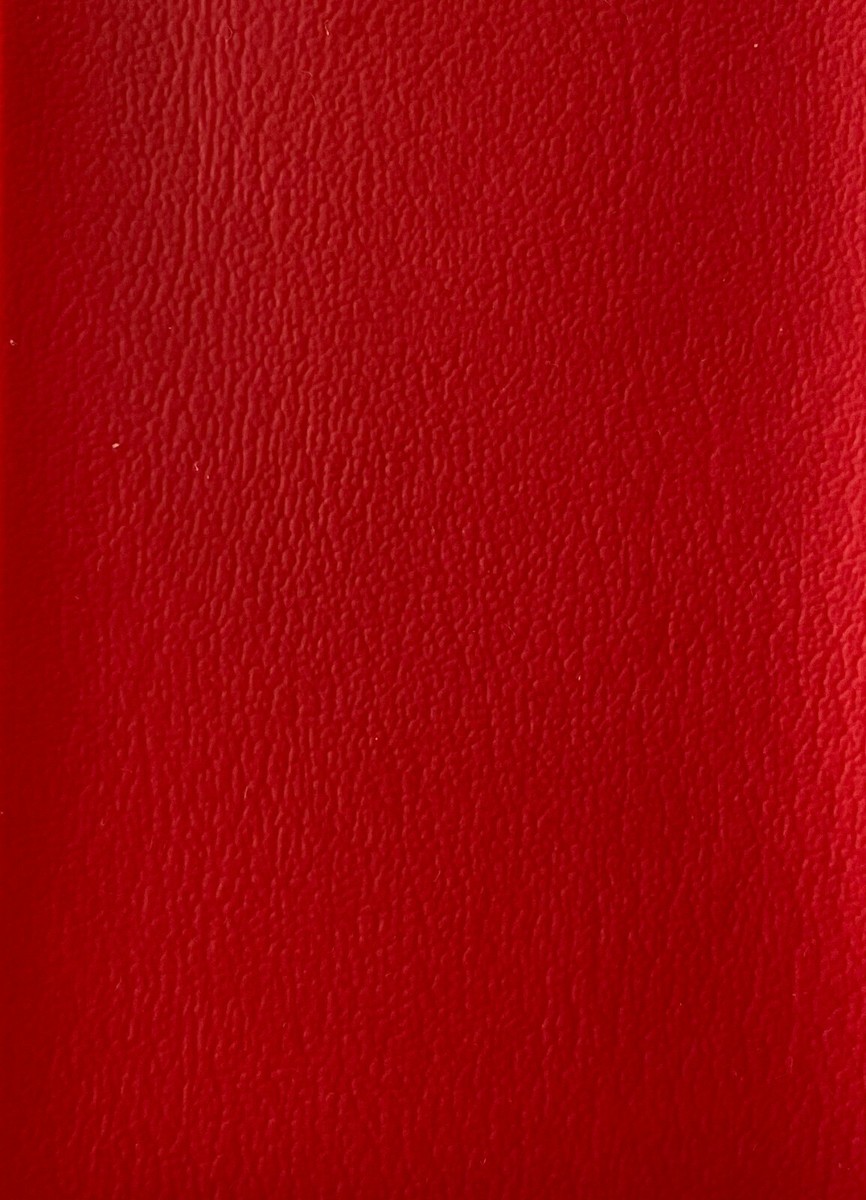 red leather fabric