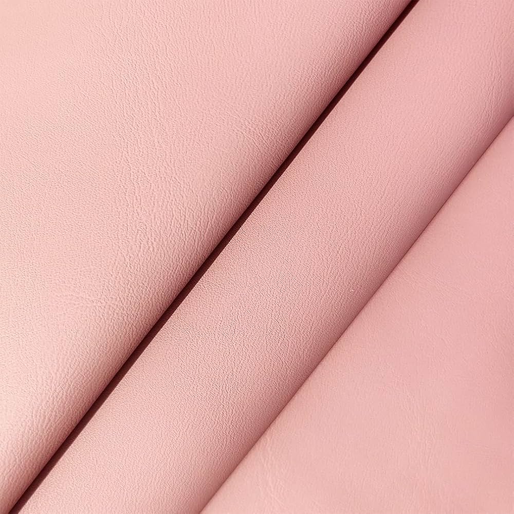 pink leather fabric Material