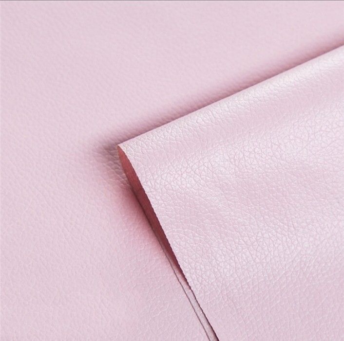 pink leather fabric