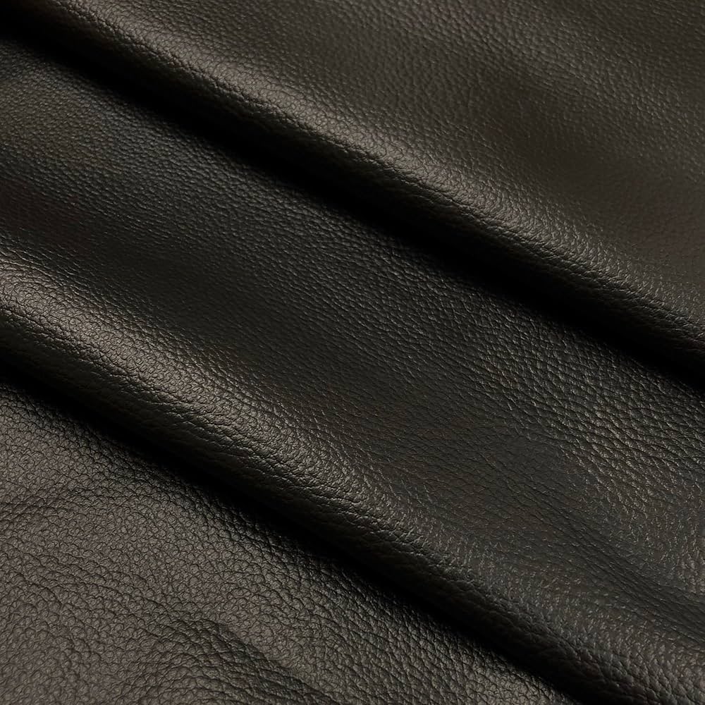 black leather upholstery fabric