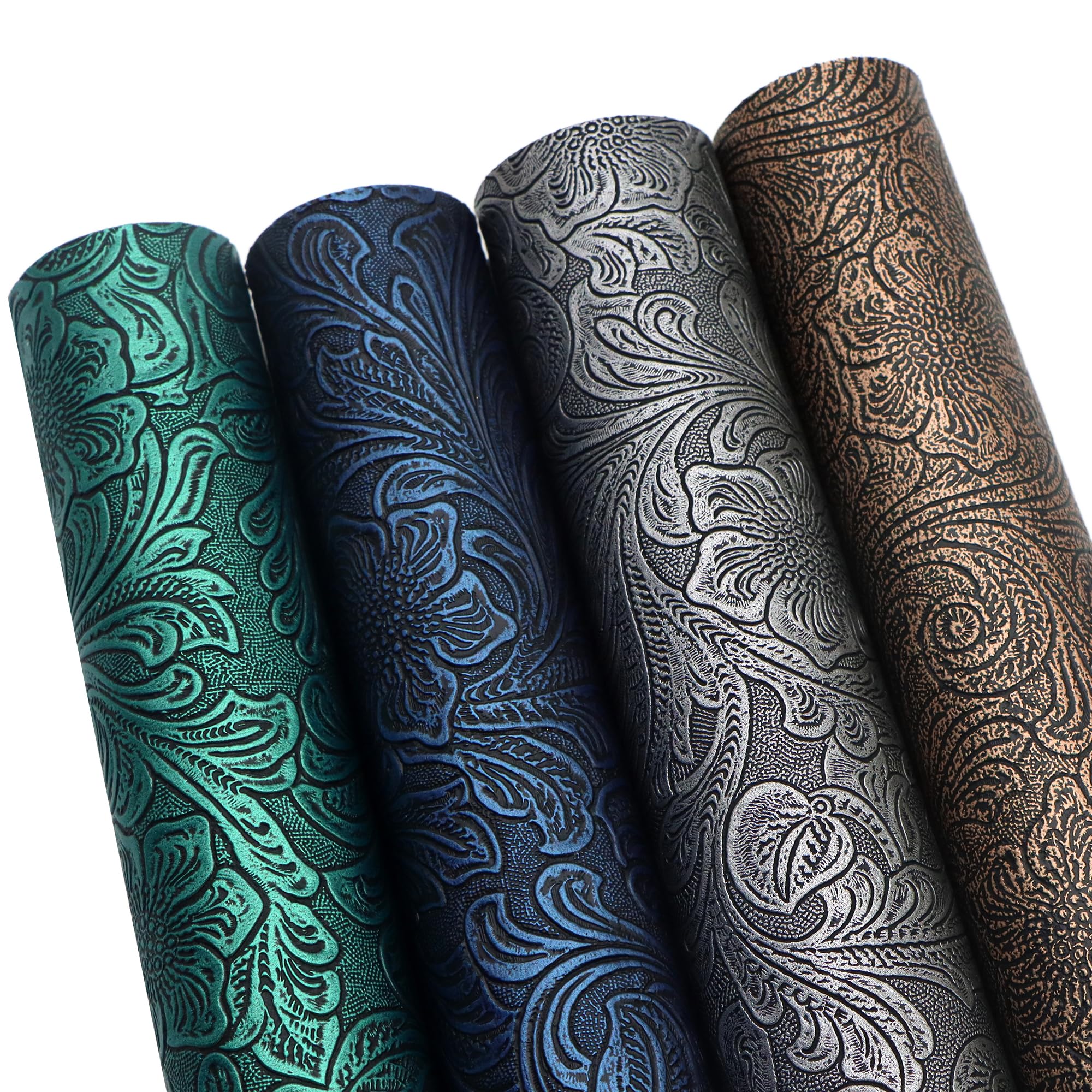 printed leather fabric