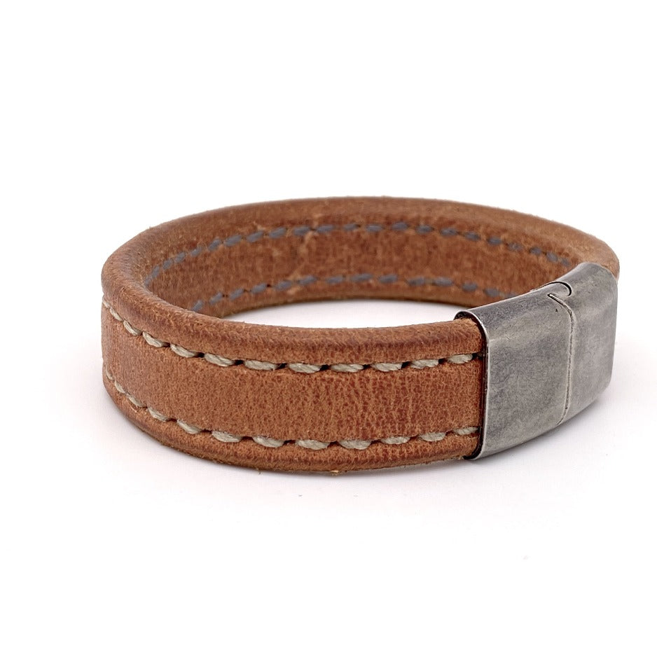 custom made leather bracelets Material