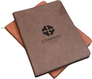 customized leather padfolio Material