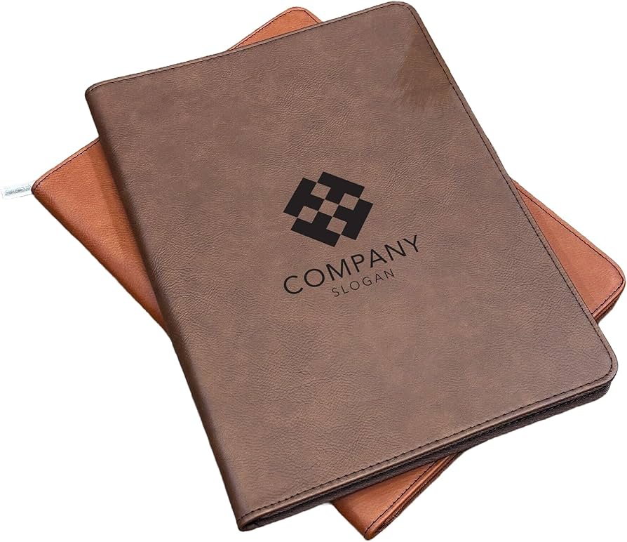 customized leather padfolio Material