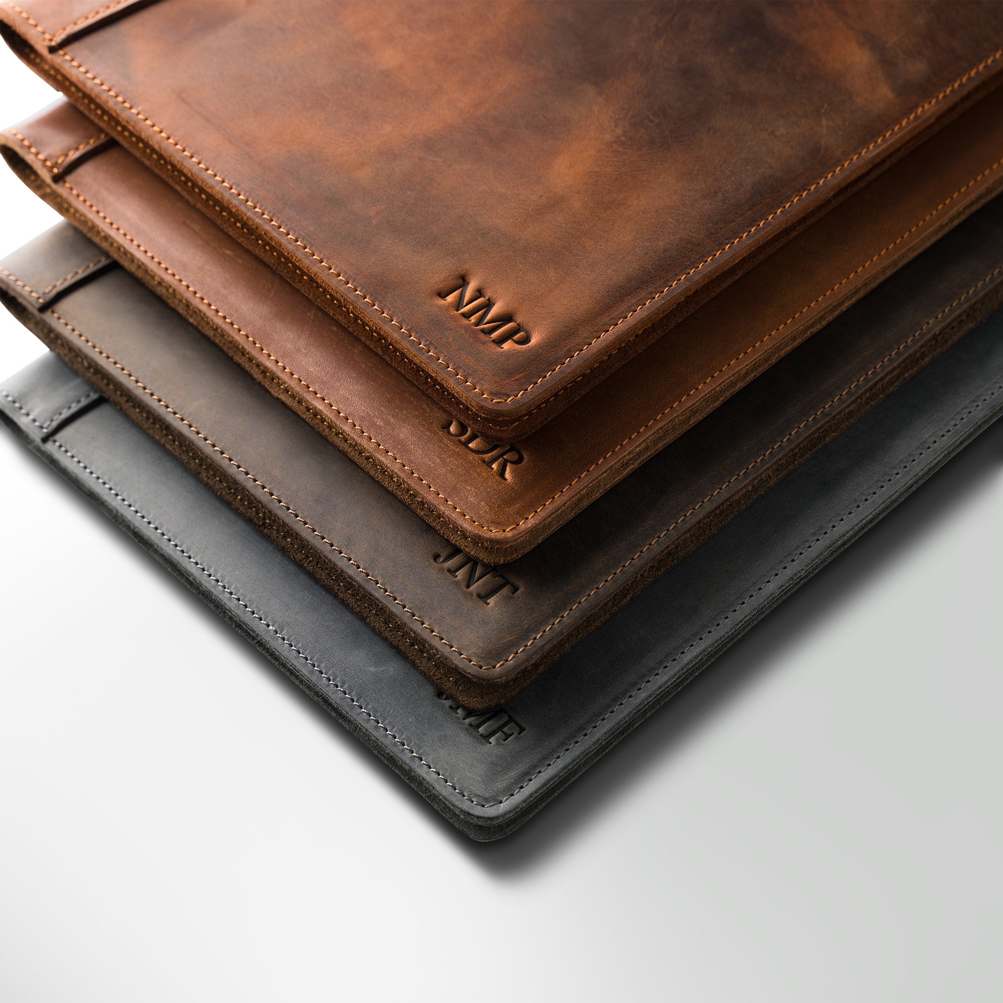 customized leather padfolio