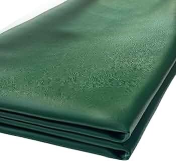 green leather fabric