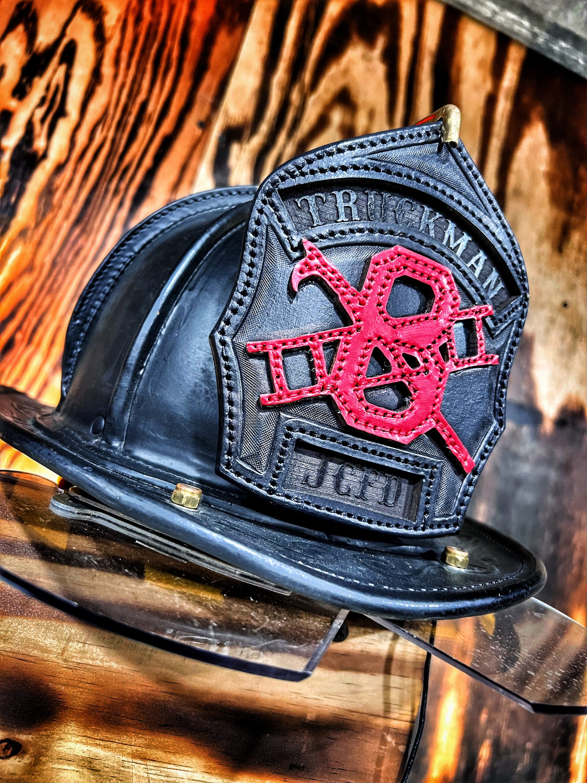 custom leather fire fronts