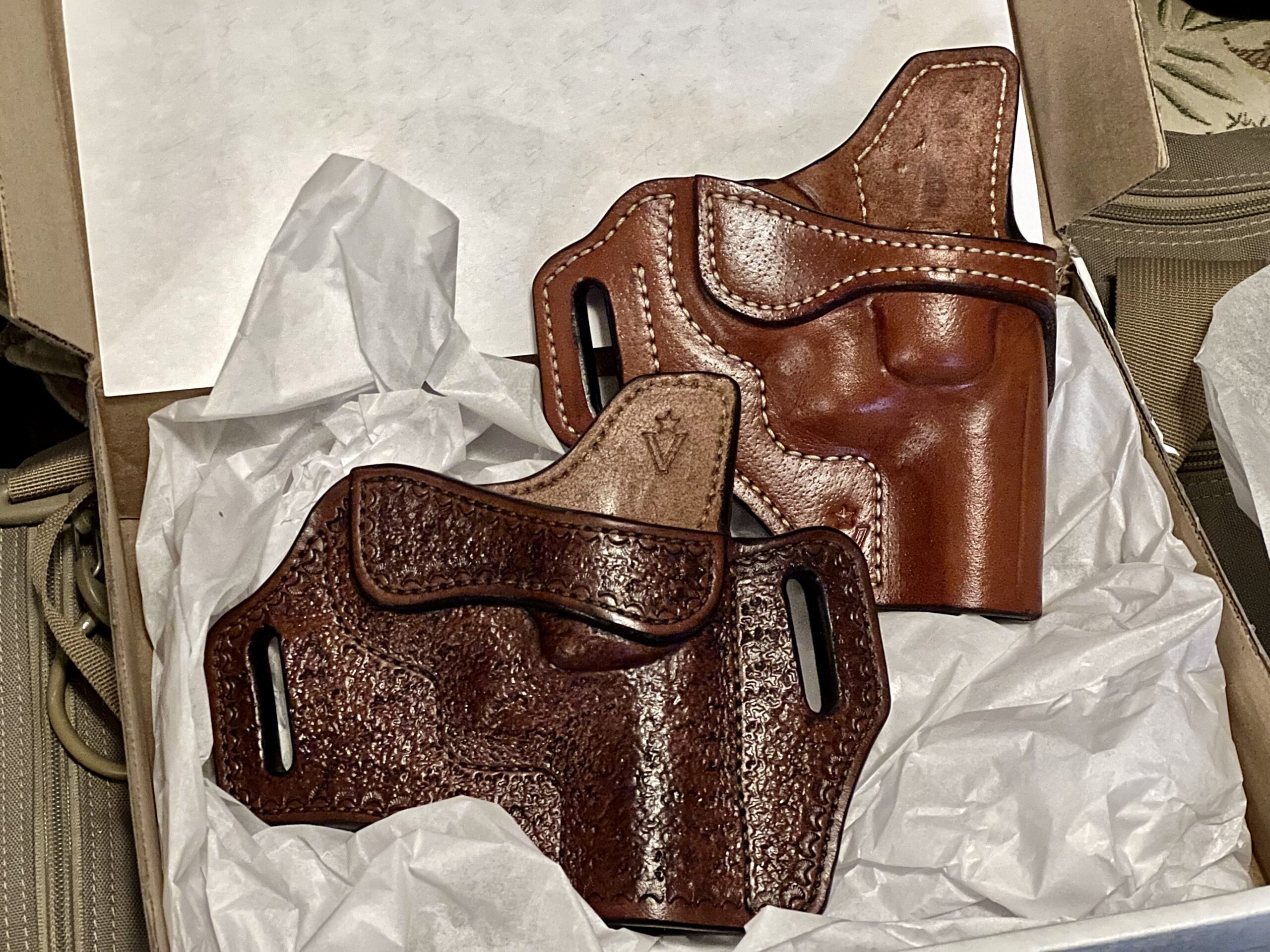 custom made leather gun holsters