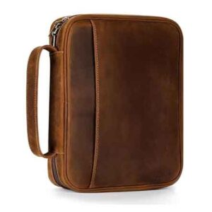 custom leather bibles Material