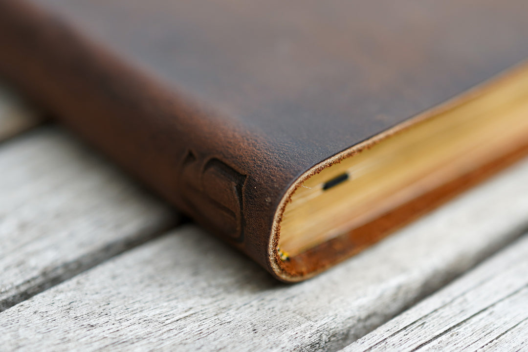 custom leather bible
