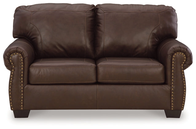 deals on leather loveseats