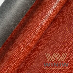 custom leather footballs Material