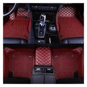 custom leather floor mats Material