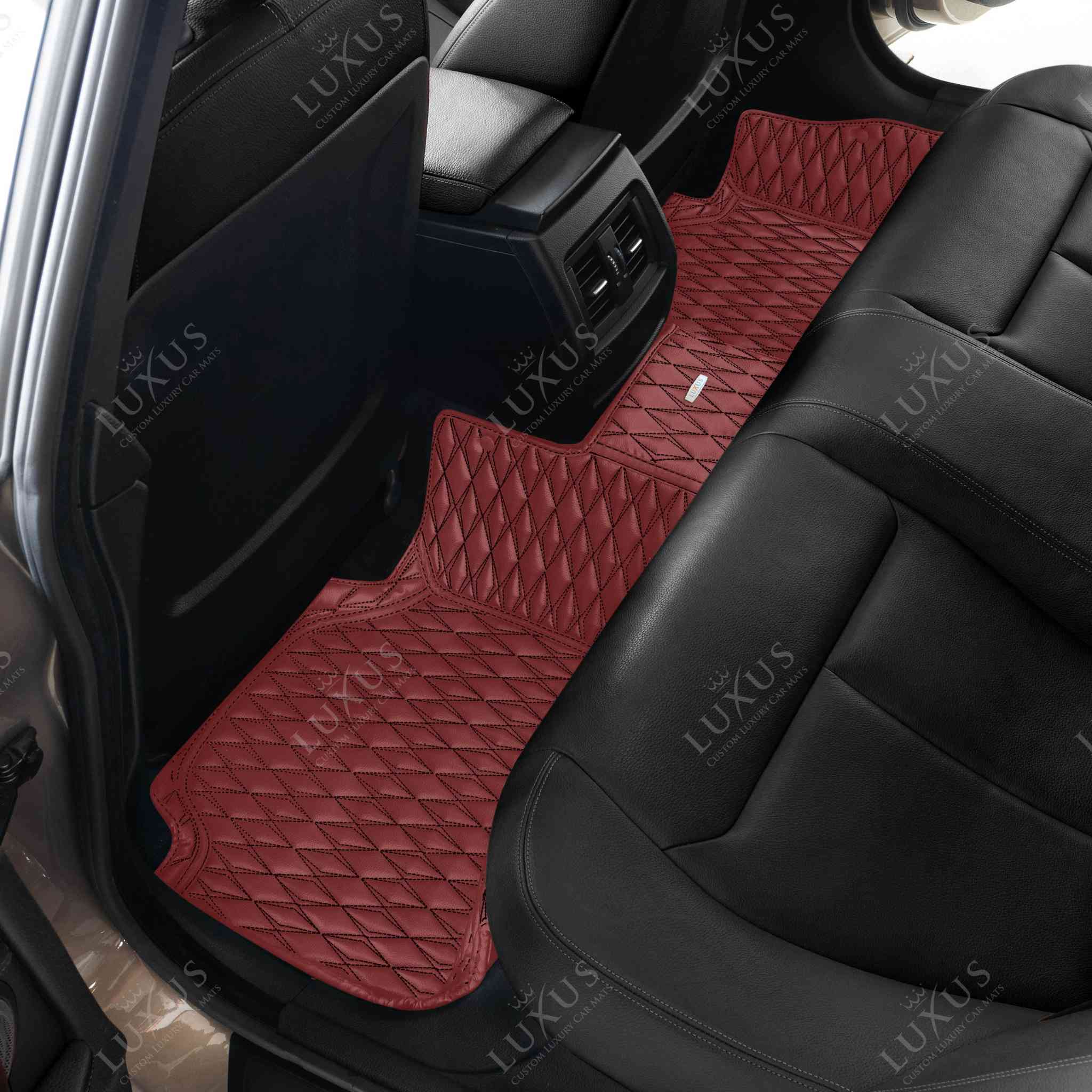 custom leather floor mats
